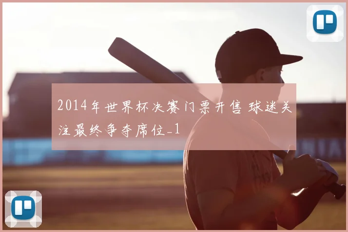 2014年世界杯决赛门票开售 球迷关注最终争夺席位_1